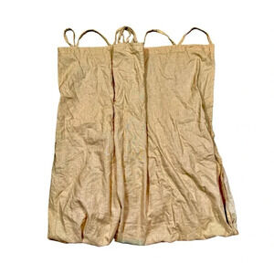 Pottery Barn Linen Cotton Unlined Tab Top 54 x 96” Single Curtain Panel
